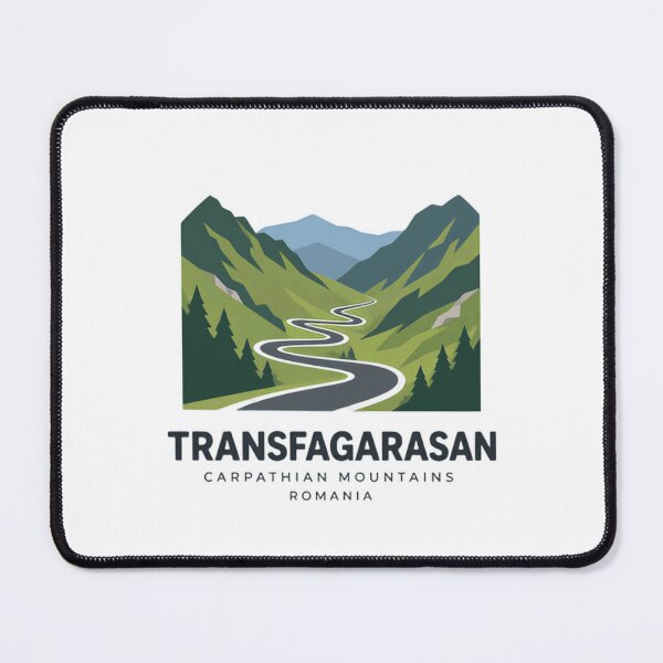 Item preview, Transfagarasan Carpathian Mountains Romania Road Trip Traveler designed and sold by NightGlyph.