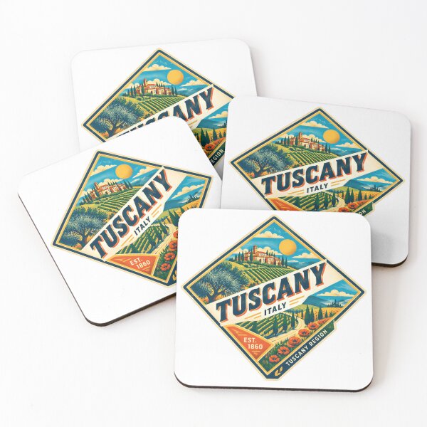 Item preview, Tuscany Italy Est. 1860 Tuscany Region European Travel Vacation Destination designed and sold by Simsimah26Parks.