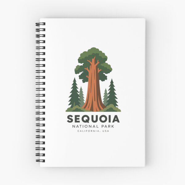 Item preview, Sequoia National Park California Usa Travel Hiking Camping Souvenir designed and sold by NightGlyph.