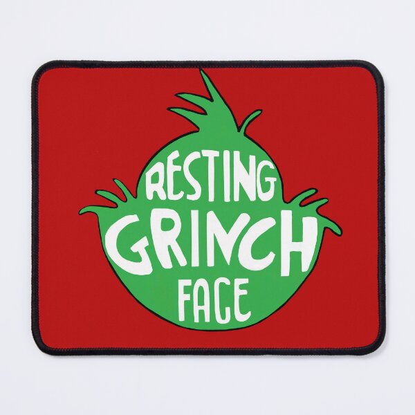Item preview, Resting Grinch Face designed and sold by Keatos.