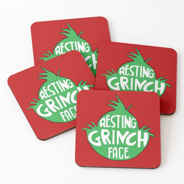 Item preview, Resting Grinch Face designed and sold by Keatos.