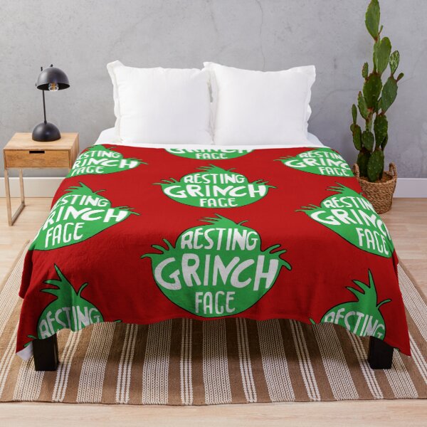 Item preview, Resting Grinch Face designed and sold by Keatos.