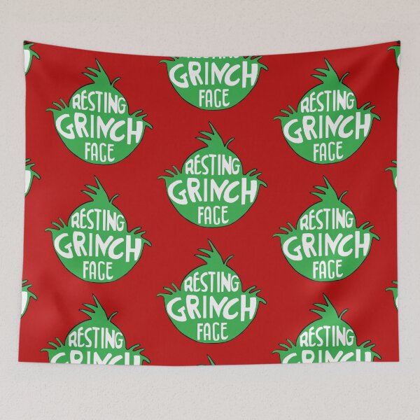 Item preview, Resting Grinch Face designed and sold by Keatos.