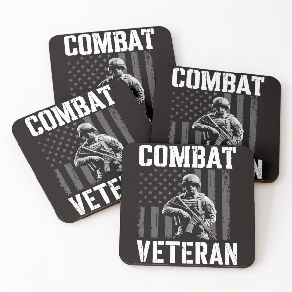 Item preview, Combat Veteran US Flag Military Soldier  designed and sold by OddCanvasArt.