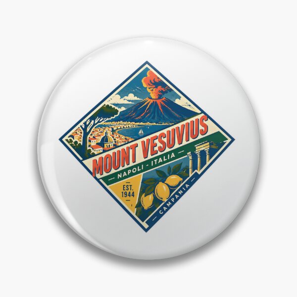 Item preview, Mount Vesuvius Napoli Italia Campania Travel Souvenir designed and sold by Simsimah26Parks.