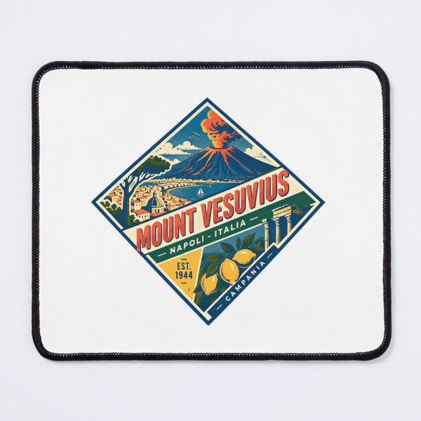 Item preview, Mount Vesuvius Napoli Italia Campania Travel Souvenir designed and sold by Simsimah26Parks.