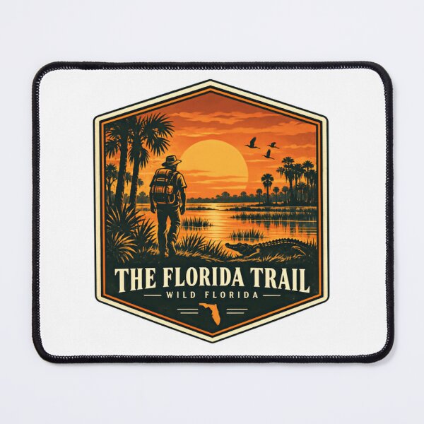 Item preview, The Florida Trail Wild Florida Hiking Outdoors Adventure designed and sold by NightGlyph.