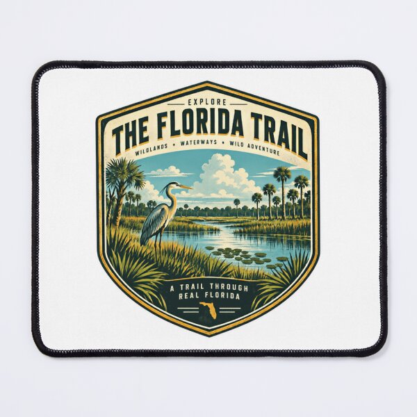 Item preview, Explore The Florida Trail Wildlands Waterways Wild Adventure Hiker Explorer designed and sold by NightGlyph.