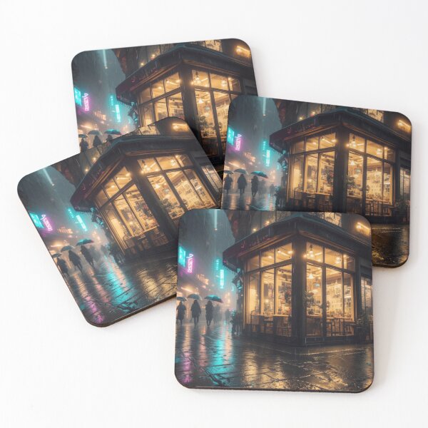 Item preview, Bookstore After the Rain - Corner of Urban Dreams designed and sold by nhk999.
