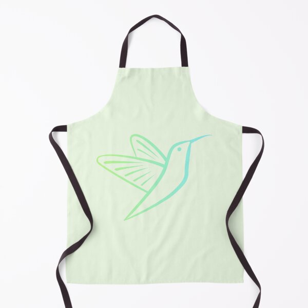 Item preview, Minimalist hummingbird design - green gradient designed and sold by Angieozvel.