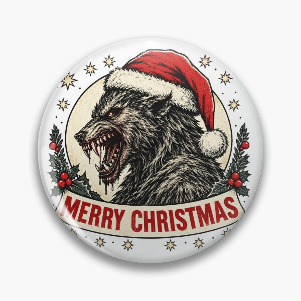 Item preview, Christmas Wolf designed and sold by yunamaliskova.