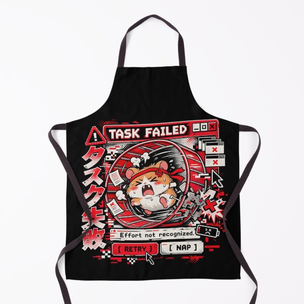 Item preview, Task Failed - Frustrated Hamster Glitch Manga designed and sold by Visual Dept..