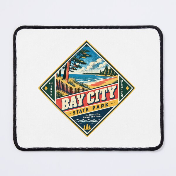 Item preview, Bay City State Park Michigan Travel Outdoors designed and sold by Simsimah26Parks.