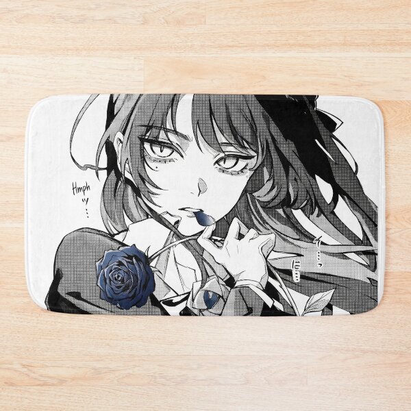 Item preview, Ado Rose Portrait - Monochrome Utaite Fan Art designed and sold by Oddloop42.