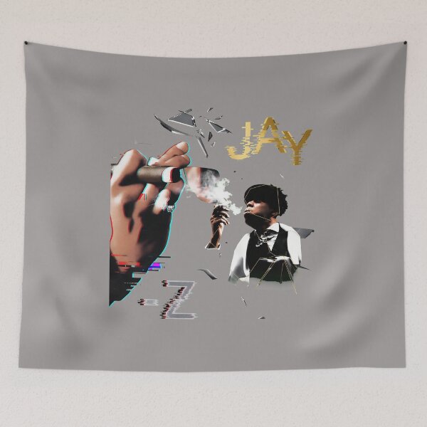 Item preview, JAY-Z Cigar Smoking Vintage Icon Tee-57 designed and sold by RobertGartner.