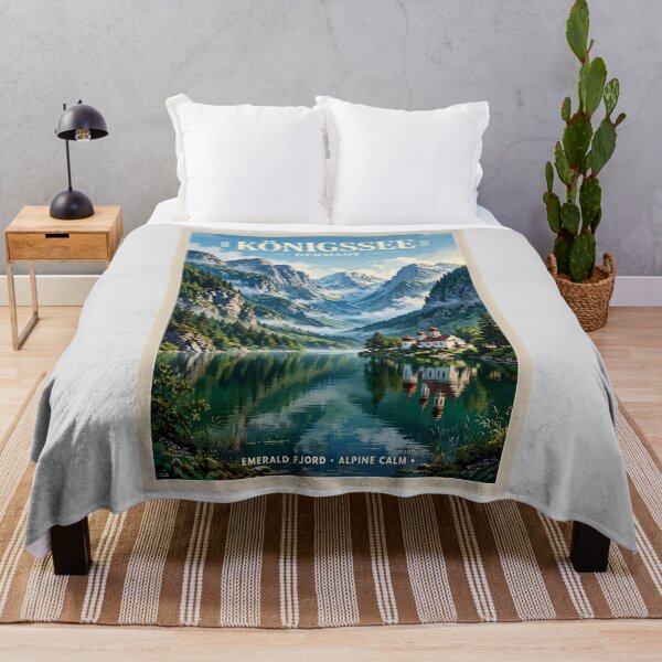 Item preview, Königssee — Emerald Water Sanctuary designed and sold by DibujandoPorfa.