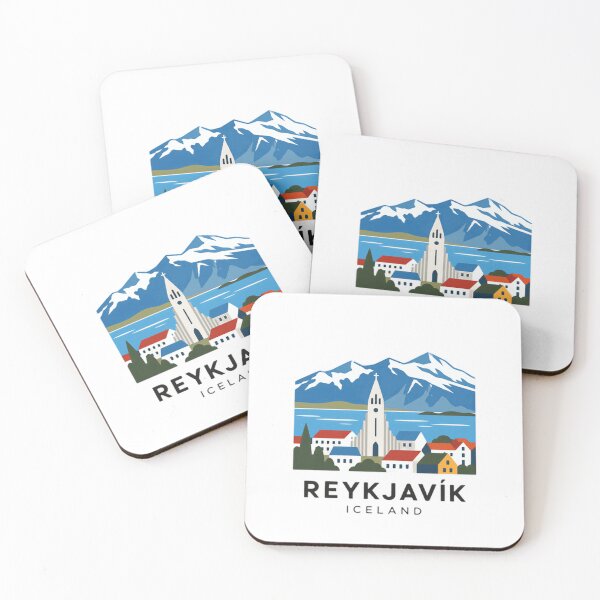 Item preview, Reykjavík Iceland Travel Vacation Tourist Souvenir Visitor designed and sold by NightGlyph.