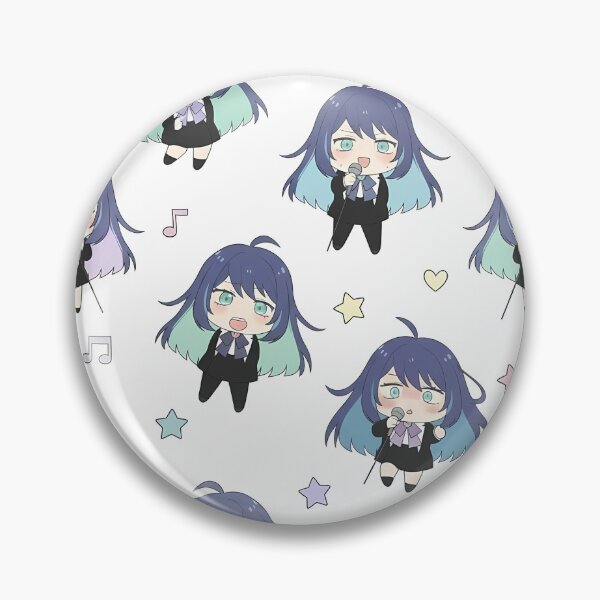 Item preview, Ado Chibi Music Pattern - Kawaii Fan Art designed and sold by Oddloop42.