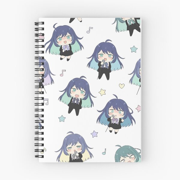 Item preview, Ado Chibi Music Pattern - Kawaii Fan Art designed and sold by Oddloop42.