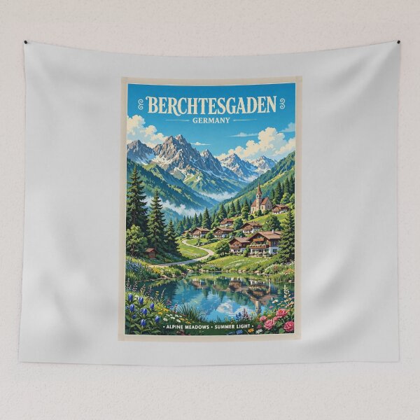 Item preview, Berchtesgaden — Alpine Village Escape designed and sold by DibujandoPorfa.