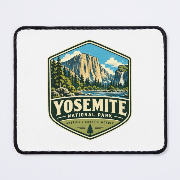 Item preview, Yosemite National Park America's Granite Wonder Travel Hiking Souvenir designed and sold by NeedForParks.