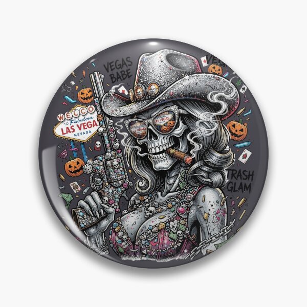 Item preview, Skeleton Woman Revolver Cigar Pumpkin Halloween designed and sold by Voodoo Store Paranormal Collections.