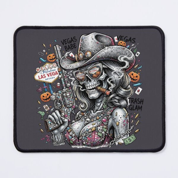 Item preview, Skeleton Woman Revolver Cigar Pumpkin Halloween designed and sold by Voodoo Store Paranormal Collections.