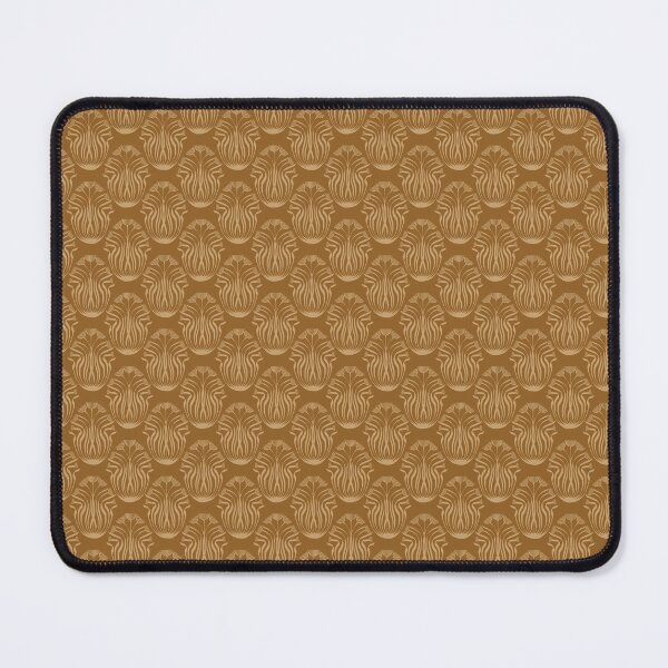 Item preview, Floral Alternating Dark Gold designed and sold by Digitalmyth's Designs.