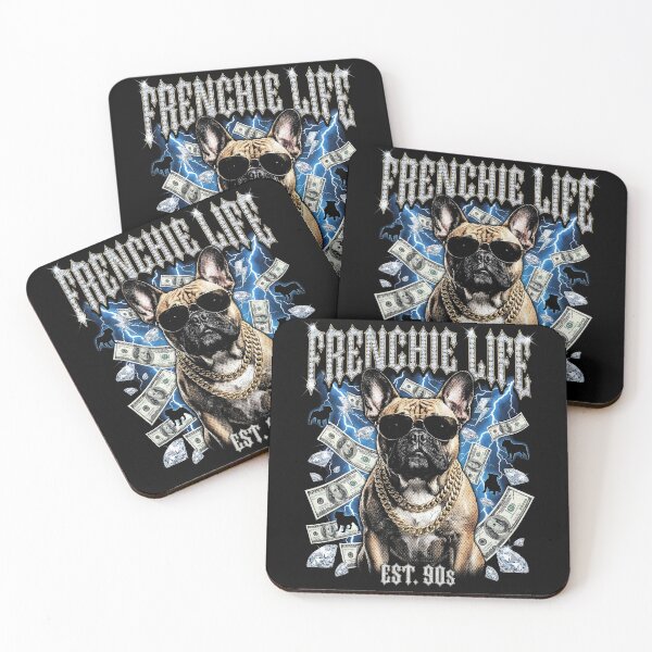 Item preview, Frenchie Life Design – Bling Bulldog Streetwear Art designed and sold by Luminari Creations.