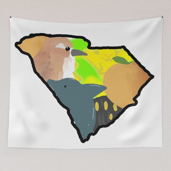 Item preview, South Carolina-inline designed and sold by EmberGlowPress.