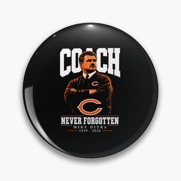 Item preview, RIP Iron Mike Ditka Memorial 1939-2026 Chicago Bears Da Coach designed and sold by Dr-Hulk-Grock.