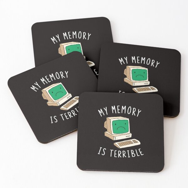 Item preview, My Memory Is Terrible Sad Computer  designed and sold by Tussy-shop.