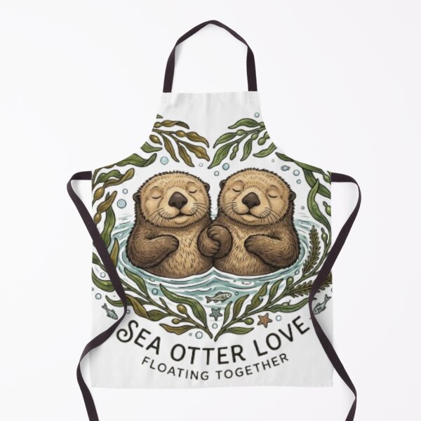 Item preview, Sea Otter Love designed and sold by Kirrindy Designs.