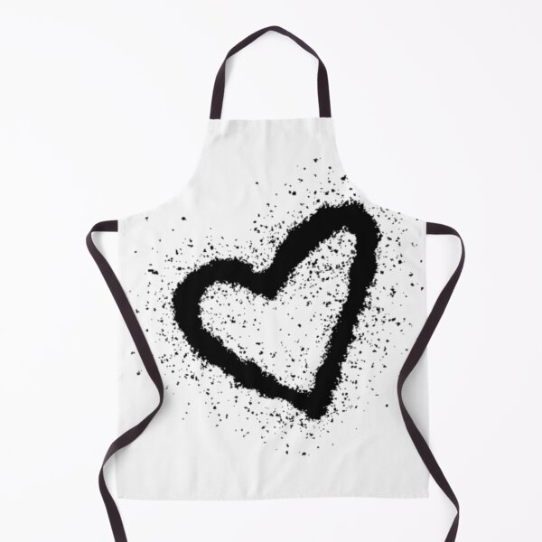 Item preview, Black Heart Graffiti Art designed and sold by Super Neon Pixels .