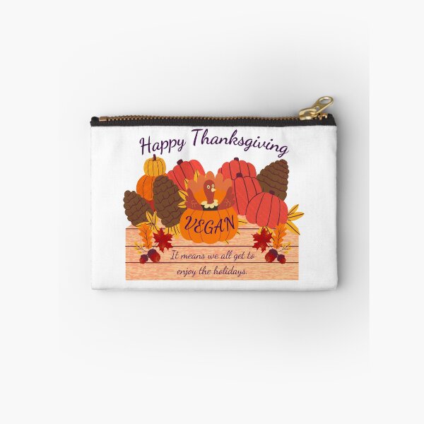 Item preview, Vegan, It Means We All Get To Enjoy The Holidays Thanksgiving Apparel designed and sold by CoOvcr.