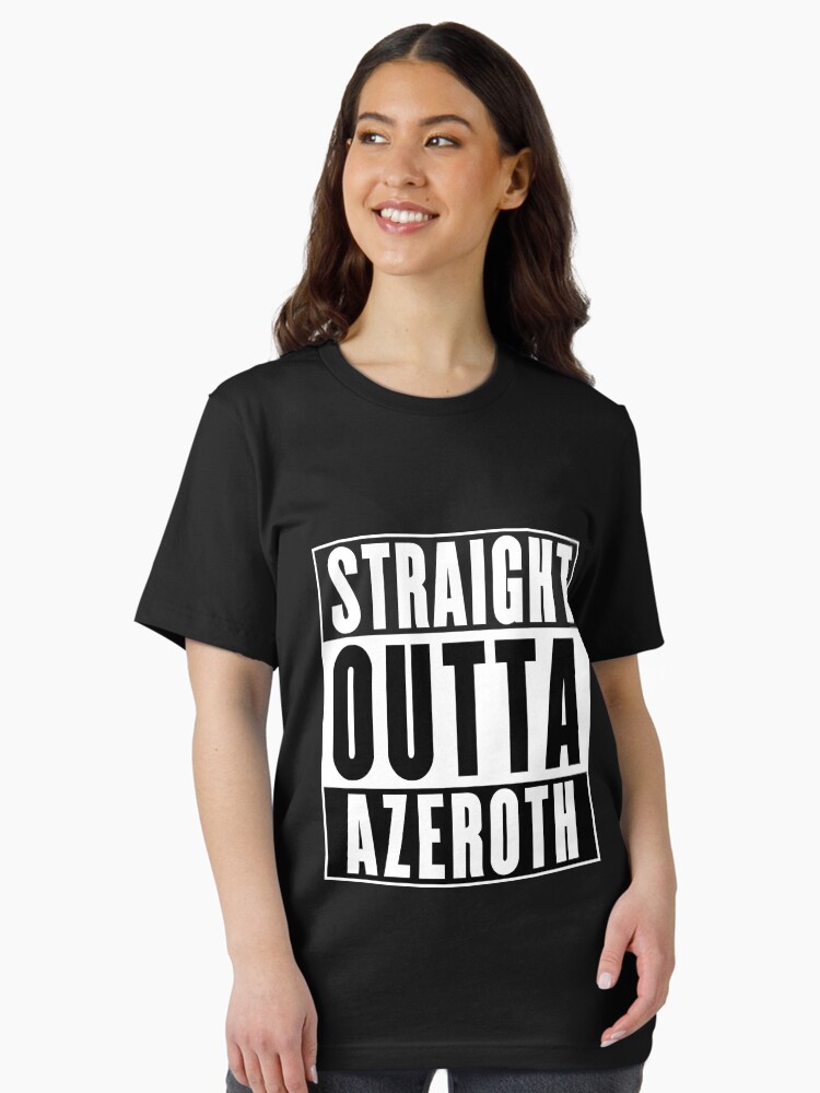 Imagen 2 de 7, Camiseta esencial con la obra Straight Outta Azeroth, diseñada y vendida por soondoock.