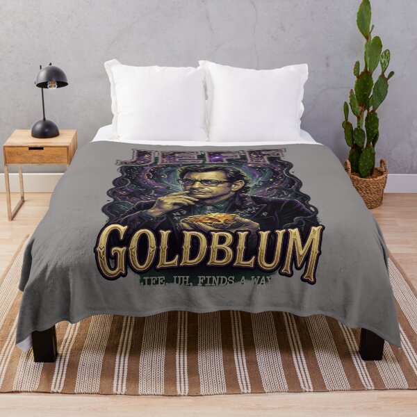 Item preview, Jeff Goldblum Vintage Quote Life Finds Way Style Garment-74 designed and sold by MarkoPusic.