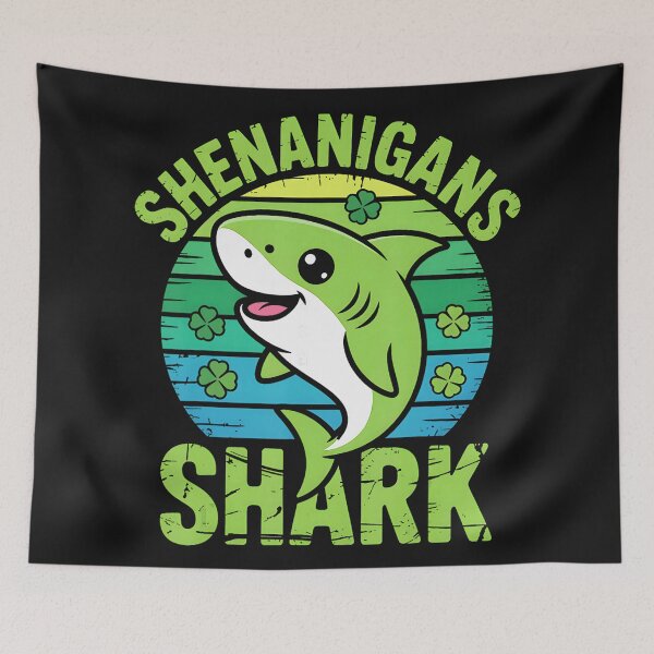 Item preview, Shenanigans Shark St Patricks Day Irish Celebration designed and sold by Moscettakkk.
