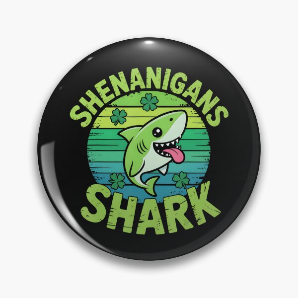 Item preview, Shenanigans Shark St Patricks Day Funny Irish Party designed and sold by Moscettakkk.