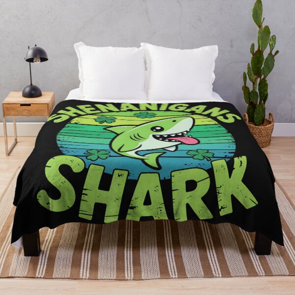 Item preview, Shenanigans Shark St Patricks Day Funny Irish Party designed and sold by Moscettakkk.