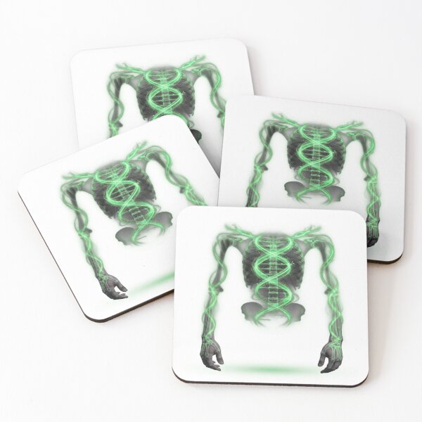 Item preview, Green X-Ray Aura Skeleton — Glowing Radiology Anatomy designed and sold by Ace-Illusionist.
