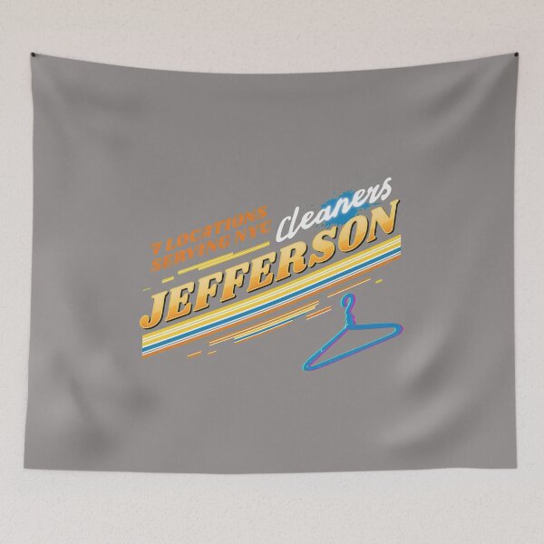 Item preview, Jefferson Cleaners Retro TV Sitcom Shirt-37 designed and sold by MarkoPusic.