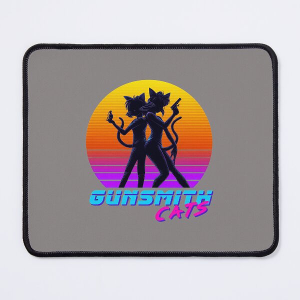 Item preview, Gunsmith Cats Retro Sunset Action Cats Guns-67 designed and sold by MichaelAllespac.