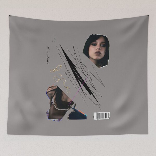 Item preview, Jenna Ortega Intense Portrait Dark Aesthetic Tee-52 designed and sold by MarkoPusic.