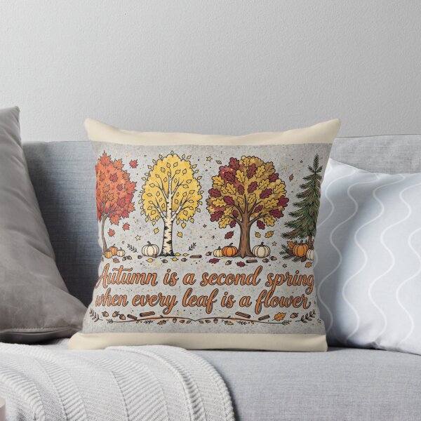 Item preview, Cozy Autumn Trees With Inspirational Fall Quote designed and sold by Mindful56.