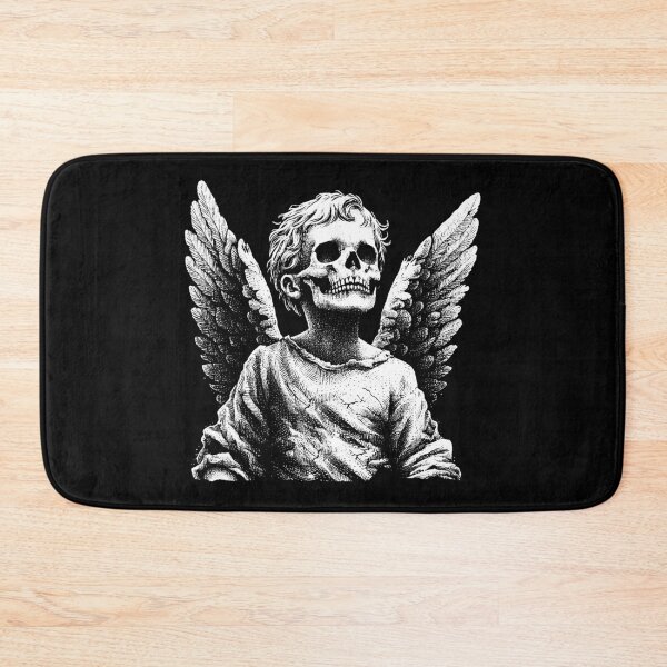 Item preview, Dark Art Skull Kids Angel Death Boy and Girl Wings designed and sold by MORSPECTIVE.
