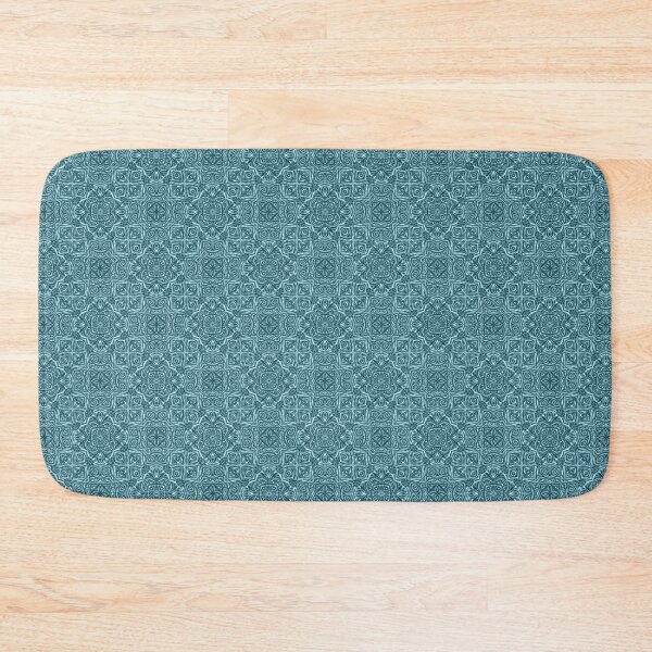 Item preview, Aqua Squares and Diamonds 101026 03B designed and sold by Lazarustci.