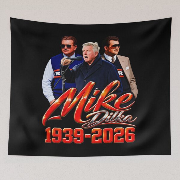 Item preview, Mike Ditka Chicago Football, Bears Fan designed and sold by lumiprintsart.