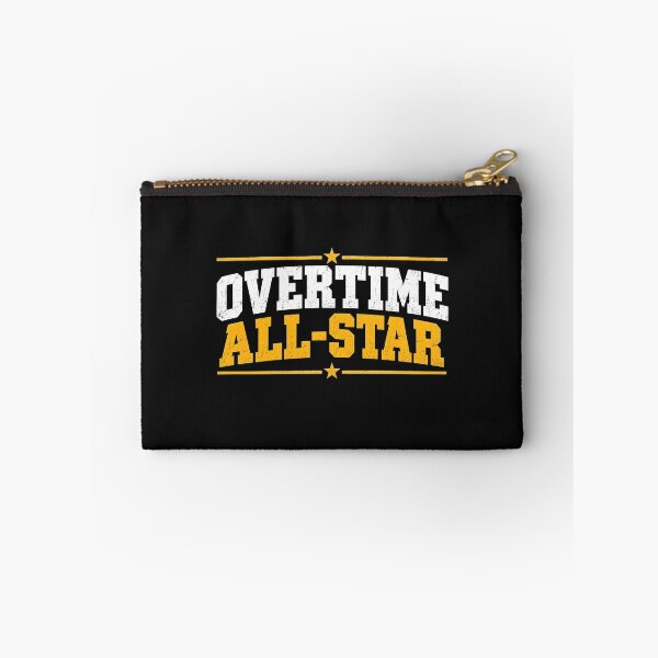 Item preview, Overtime All-Star Athletic Tradesman Typography Print designed and sold by StudioBilly3000.
