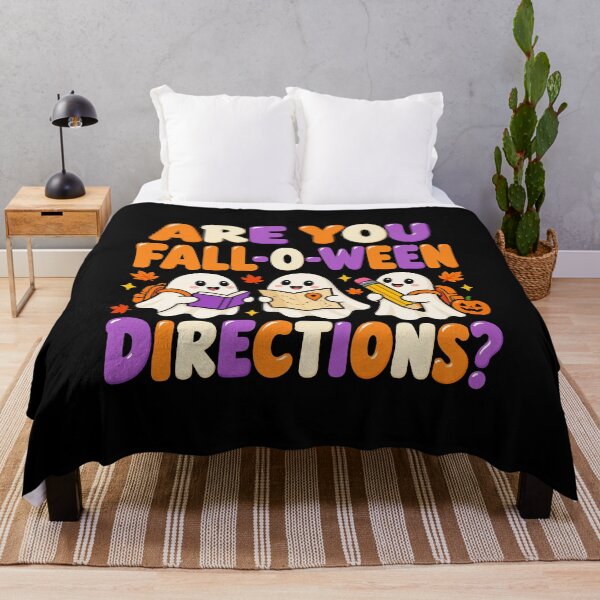 Artikelvorschau, Funny Halloween Teacher Ghosts Are You Fall O Ween Directions entworfen und verkauft von stmpdwrld.
